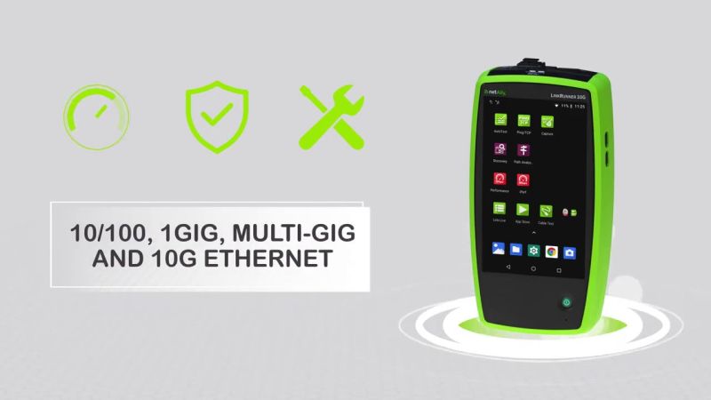 Megjelent a NetAlly LinkRunner® 10G v1.6 firmware