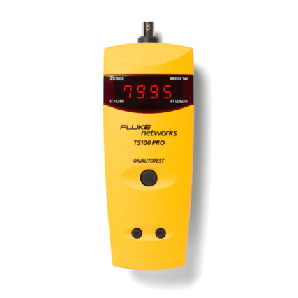 Fluke Networks TS100 hibakereső bridge tap detektorral